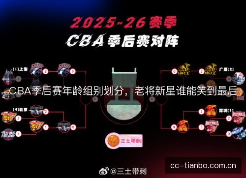 CBA季后赛年龄组别划分，老将新星谁能笑到最后